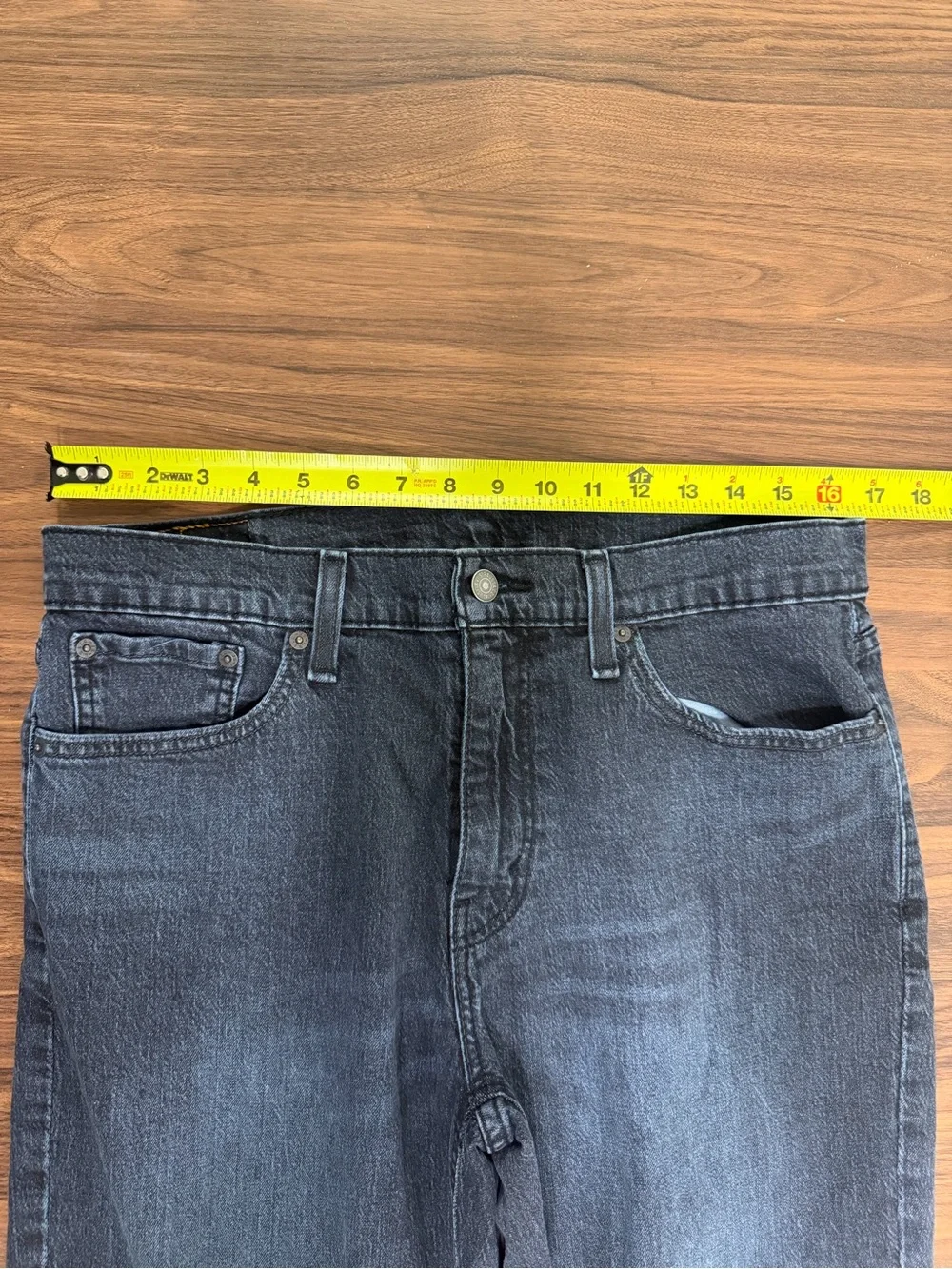 Levi's 541 Black  Straight Men's Jeans with Signature Patch